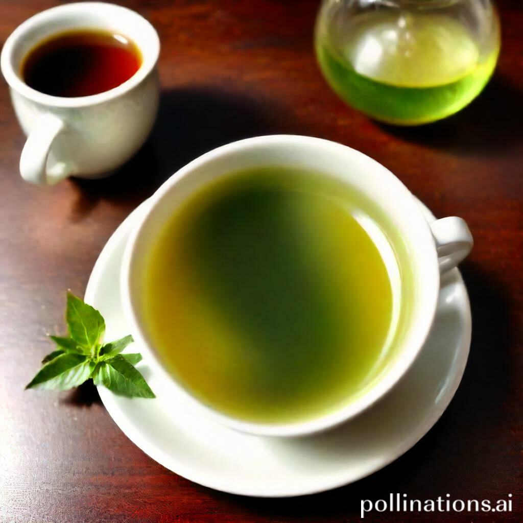 is panera green tea caffeine free